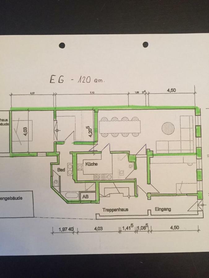 120 Qm. Noblehome Furth Bagian luar foto